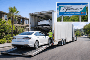 Door To Door Transport California to Tennessee