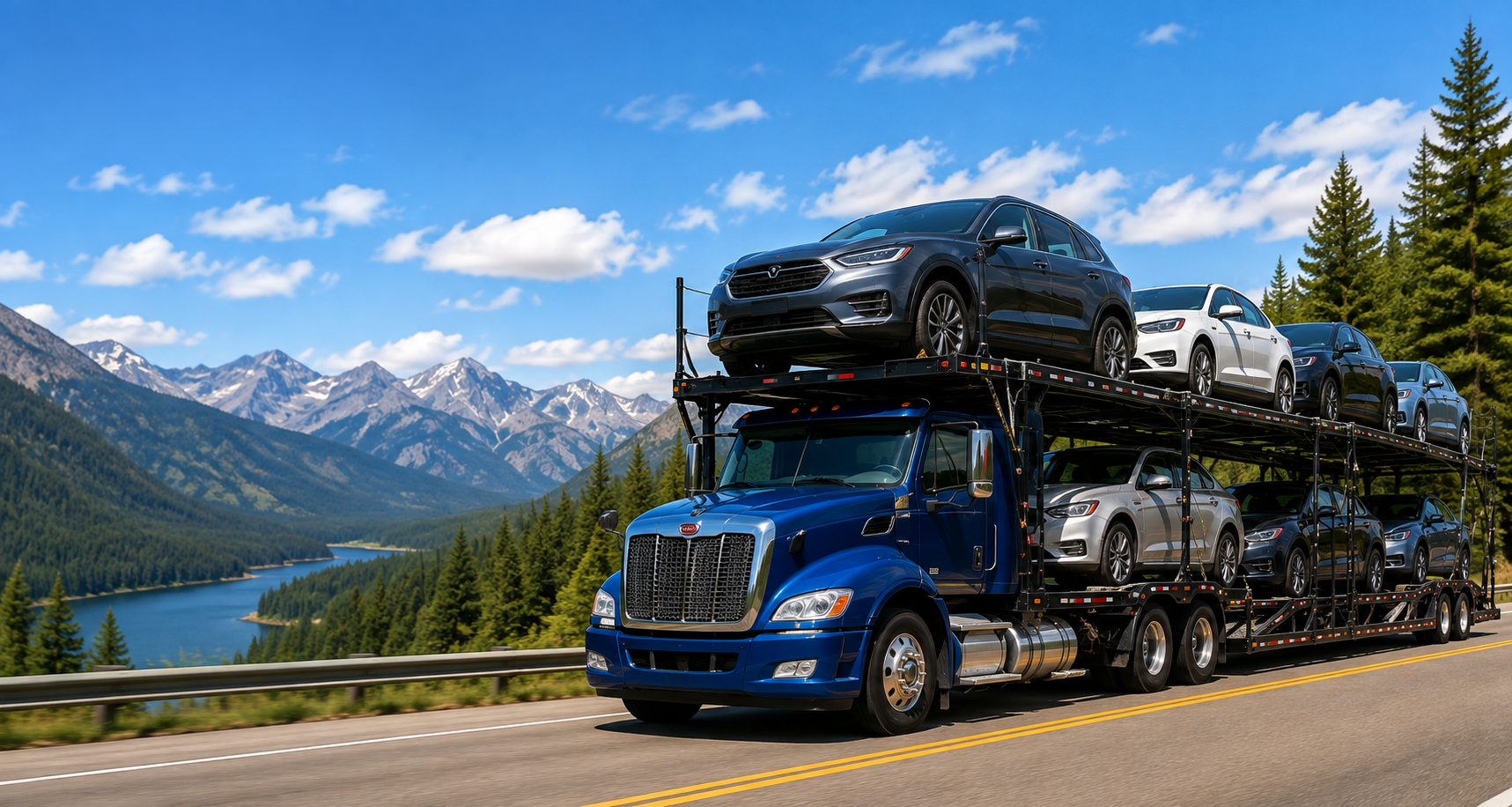 Nationwide car shipping services and vehicle transportation