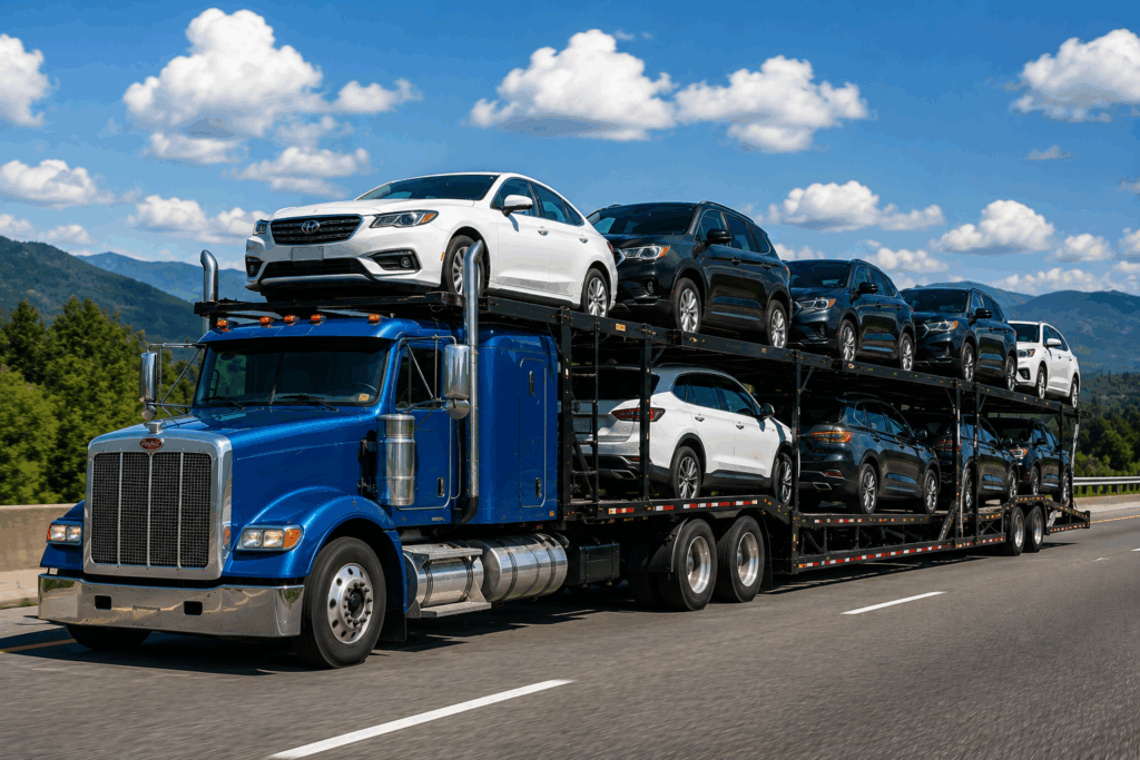 Interstate car transport moves vehicles between states. Learn how pickup, delivery, scheduling, preparation, and carrier transport work.