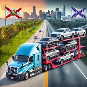 Effortless Car Shipping from Florida to Alabama