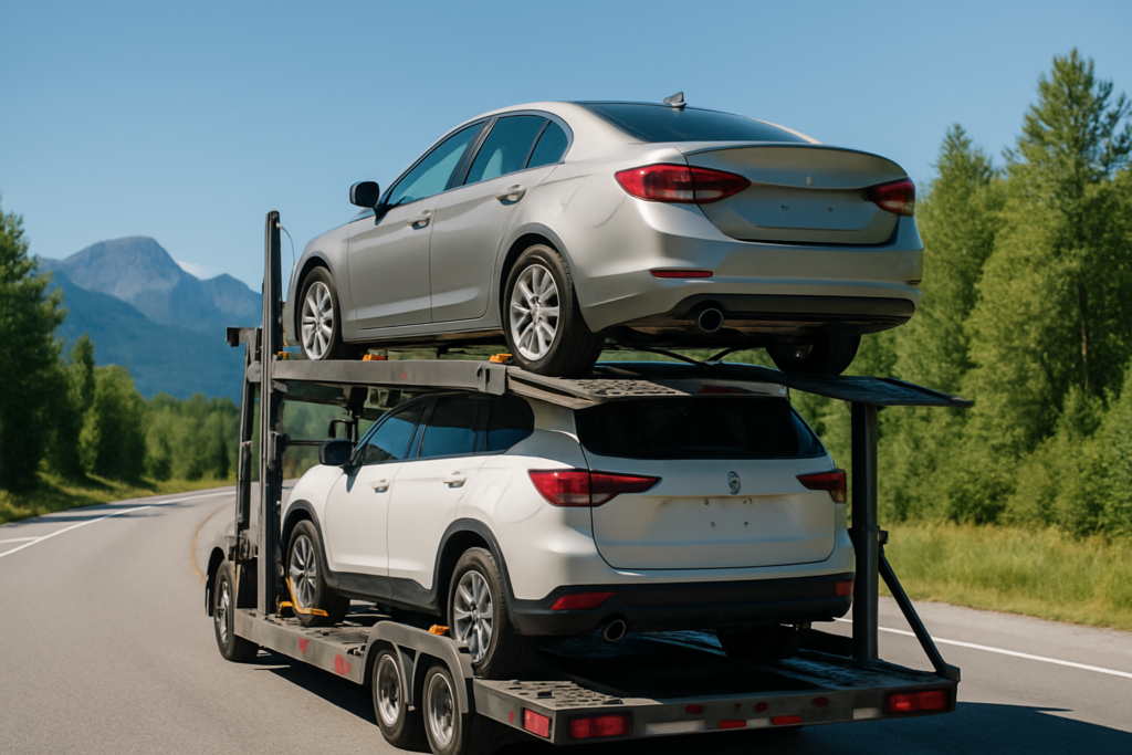 Wisconsin to Florida Car Shipping on an open auto transport carrier