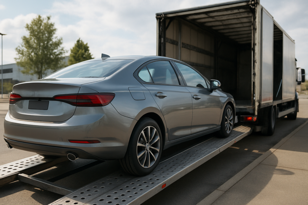 Efficient Car Transport with vehicles prepared for auto shipping
