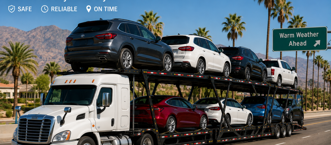 Preferred dates for a seasonal vehicle shipping quote