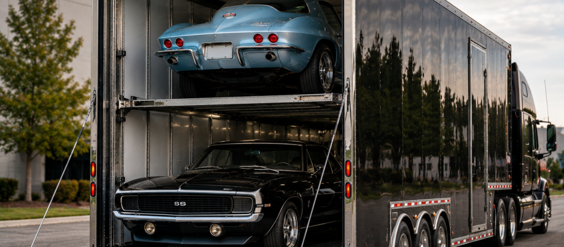 Classic car shipping services