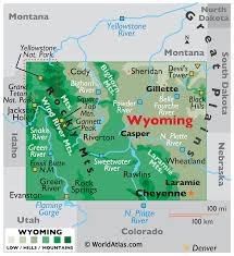 Auto transport price to Wyoming and some history of the state.